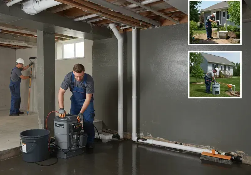 Basement Waterproofing and Flood Prevention process in Escanaba, MI